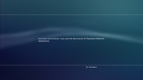 Ein Fehler Ist Aufgetreten Sie Wurden Vom Psn Abgemeldet 8002a224